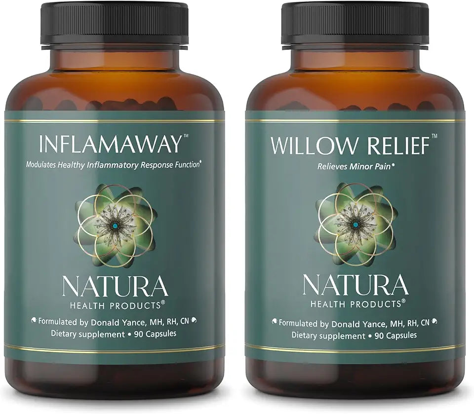 InflamAway and Willow Relief Supplement Bundle K191099