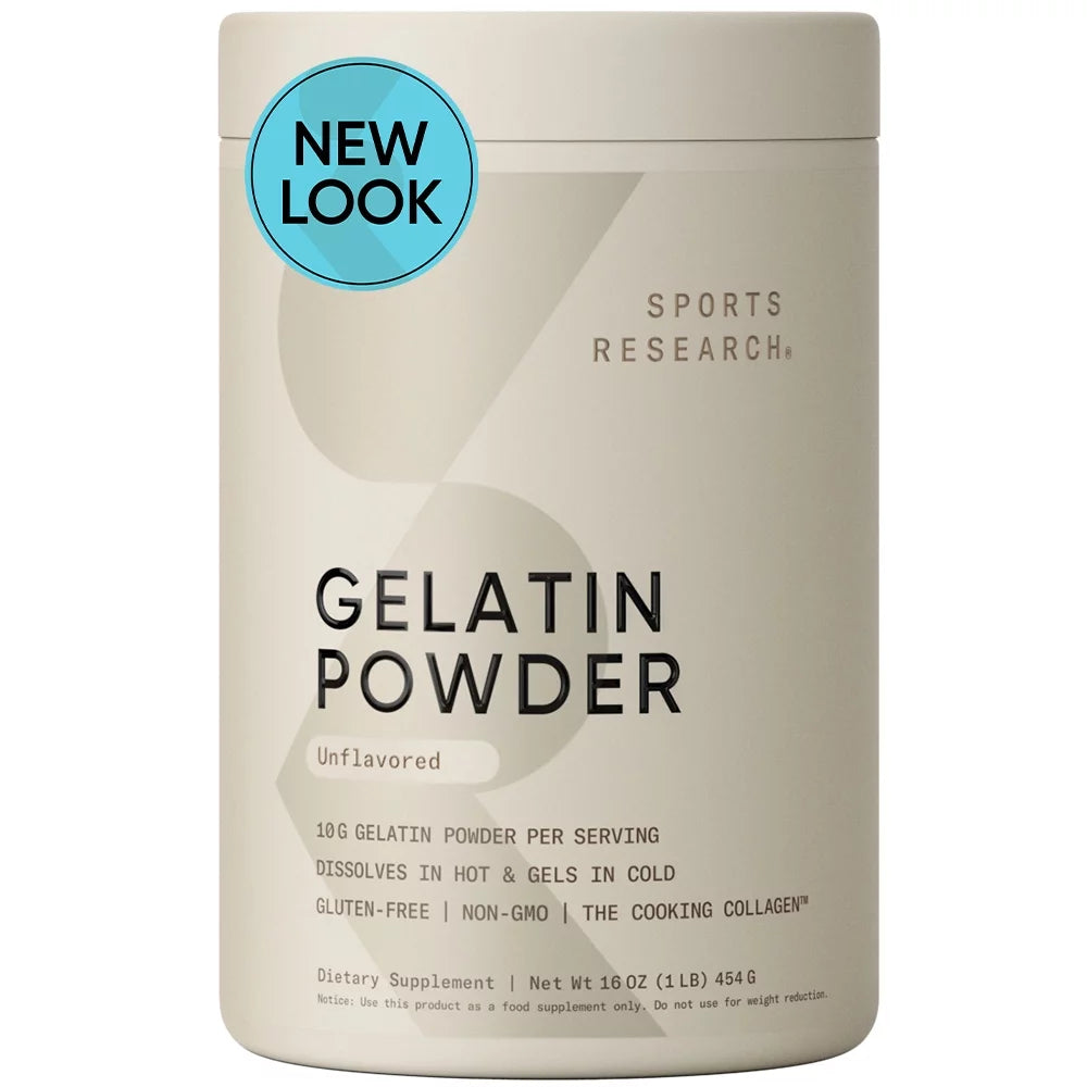 Gelatin Powder Cooking Collagen Supplement 16oz F6714