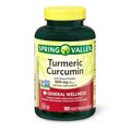 Turmeric Curcumin with Ginger Powder Dietary Supplement, 500 mg, 180 Count W6759