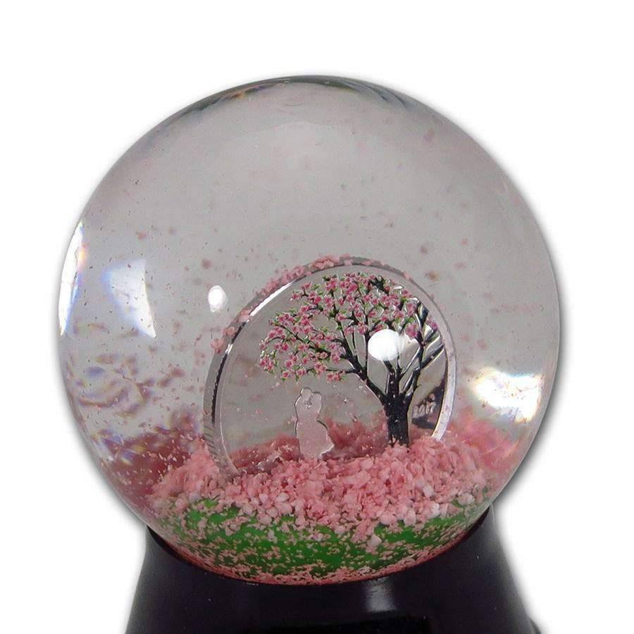 1/10 oz Silver Cherry Blossom Globe S89930