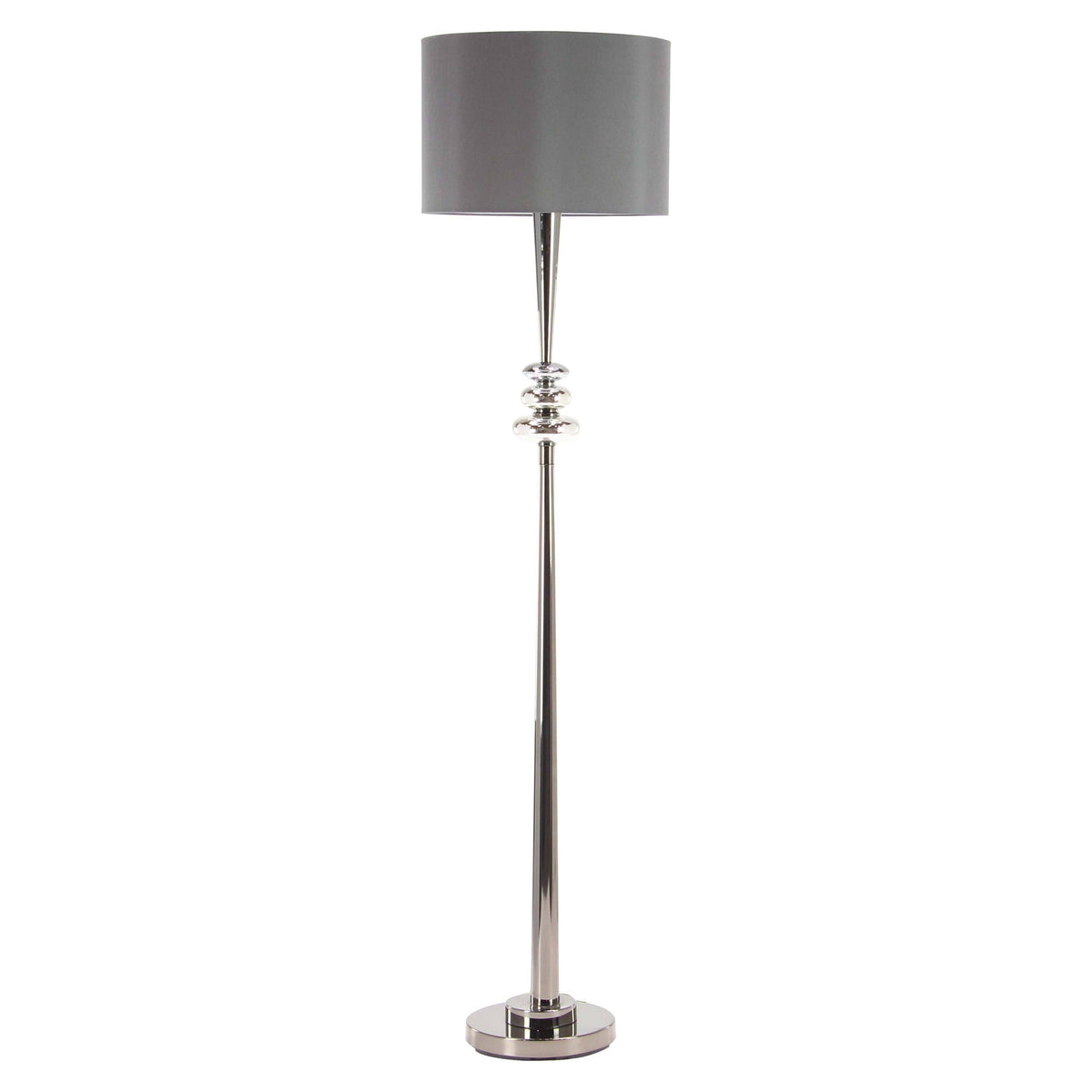 Modern Iron and Glass Vertical Floor Lamp X584