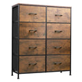 Fabric 8 Drawer Dresser V310