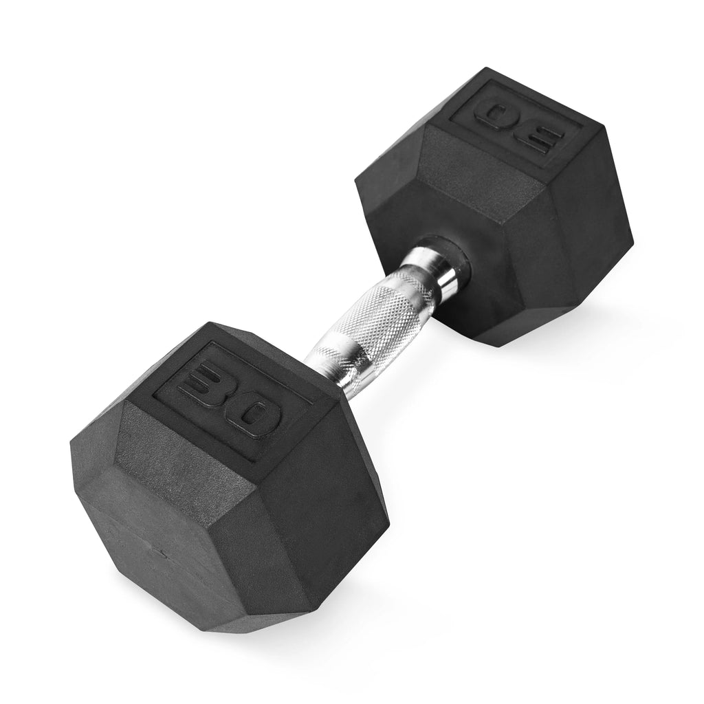 25lb Rubber Hex Dumbbell F546549